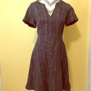 NWT Banana Republic Wool Knit Dress Size 10 Blue